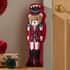 Catherine Lansfield Christmas Nutcracker Bear Cushion small