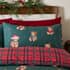 Catherine Lansfield Christmas Tartan Teddy Bear small 9589B