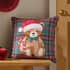 Catherine Lansfield Christmas Tartan Teddy Bear small 9589F