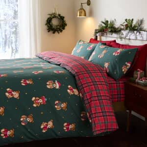 Christmas Tartan Teddy Bear