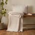 Pineapple Elephant Jaipur Waffle Cushion Natural small 9606B