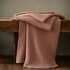 Pineapple Elephant Jaipur Waffle Throw Pink small