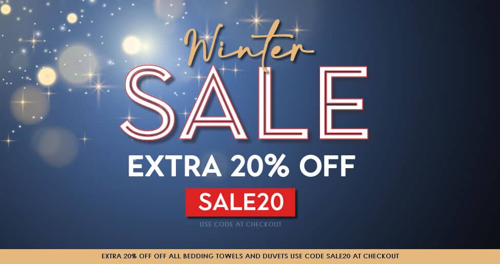 Winter Sale Now On - Extra 20% Off