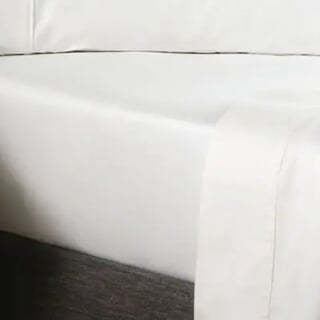 500 Thread Count Sateen Snow White