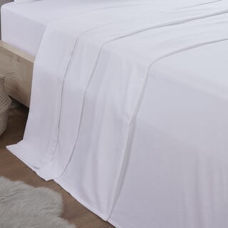 Flannelette White