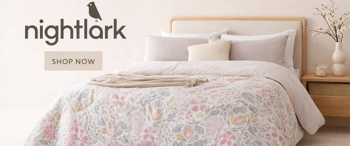 Night Lark Duvet and Pillows