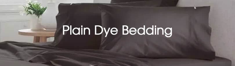 Plain Dye Bedding and Sheets