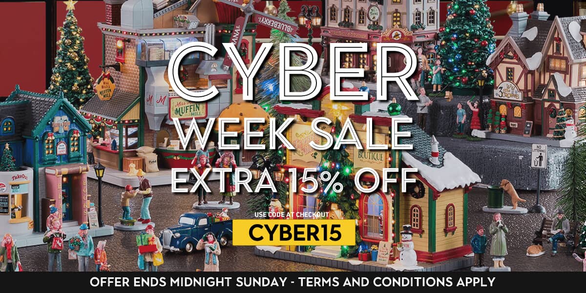 Lemax Christmas Cyber Week Sale Now On