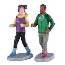 Lemax Christmas Village Autumn Jog - Set of 2 - 02921