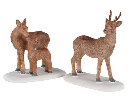 Lemax Christmas Village Deer Family - 02929