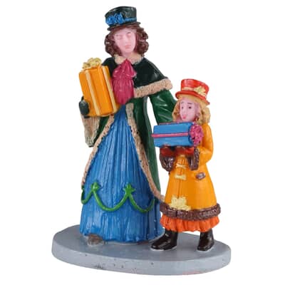 Lemax Christmas Village Shopping For Surprises - 02933