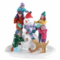 Lemax Christmas Village Snowman Teamwork - 03511