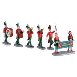 Lemax Christmas Village Christmas On Parade Set Of 6 - 03515