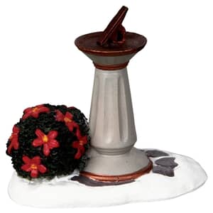 Lemax Christmas Village Garden Sundial - 04155