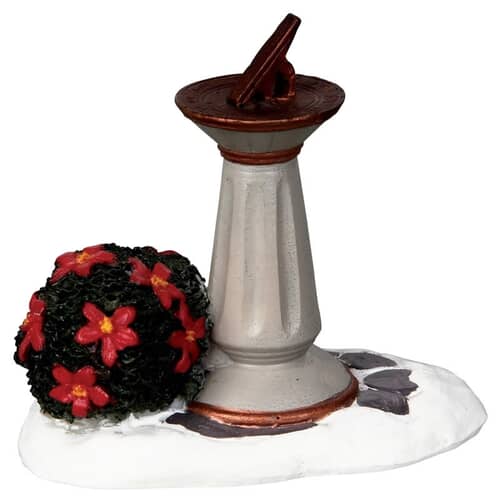 Lemax Christmas Village Garden Sundial - 04155