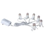 Lemax - Six LED Light Cord with Adaptor