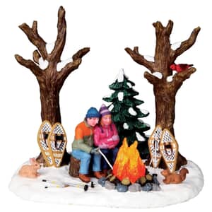 Lemax Christmas Village Staying Warm - Battery Operated (4.5V) - 04224
