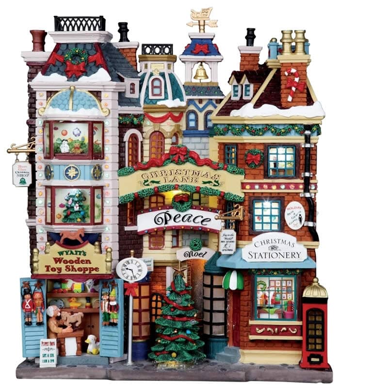 Lemax Christmas Village Christmas Lane B/O (4.5V) - 05104 - (05104) - £ ...