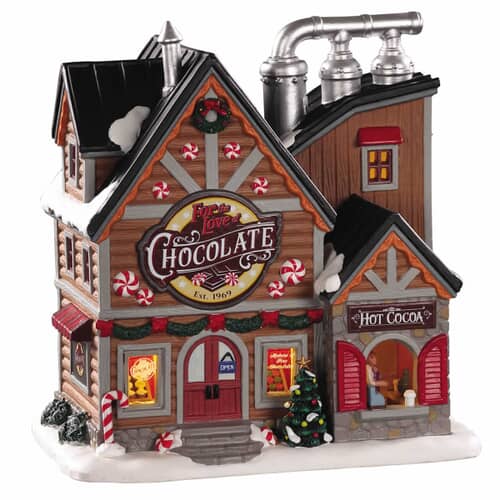 Lemax Christmas Village For The Love Of Chocolate Shop- 05621