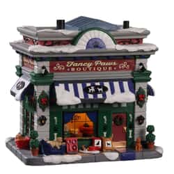 Lemax Christmas Village Fancy Paws Boutique Battery Operated LED - 05651