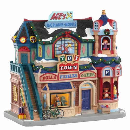 Lemax Christmas Village Toy Town Battery Operated Led - 05653