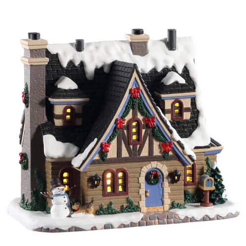 Lemax Christmas Village Bristol Estate Battery Operated Led - 05666