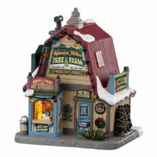 Lemax Christmas Village Spruce Hills Tree Farm Battery Operated Led - 05675