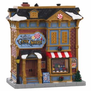 Lemax Christmas Village The Victorian Candy Shoppe Battery Operated Led - 05684