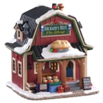 Lemax Christmas Village Orchards Best Pie Shop Battery Operated Led -05686