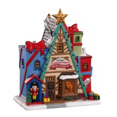 Lemax Christmas Village Nancys Christmas Boutique Battery Operated Led - 05696