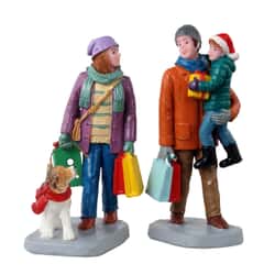 Lemax Christmas Village Holiday Shoppers - 12016