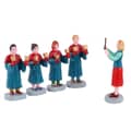 Lemax Christmas Village Handbell Choir Set Of 5 - 12020