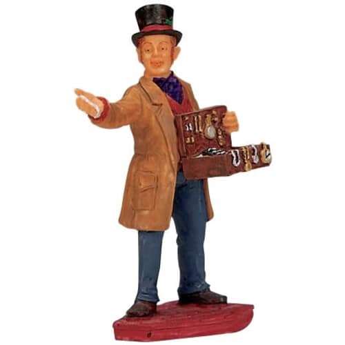 Lemax Christmas Village Jewellery Seller - 12473