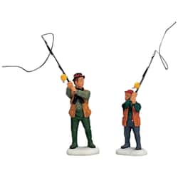 Lemax - Flyfishing With Dad Set Of 2