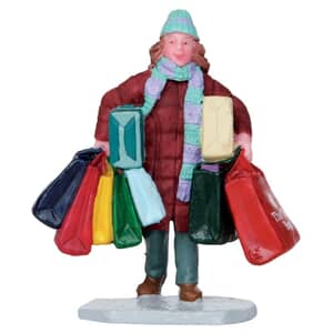 Lemax Christmas Village Last Minutes Shopper - 12924