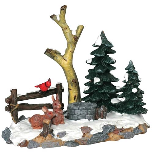 Lemax Christmas Village Curious Bunnies - 13353