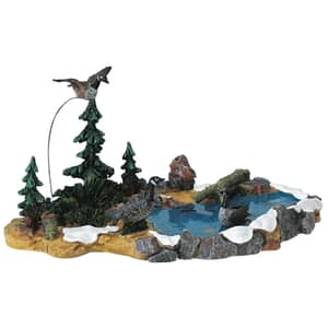 Lemax Christmas Village Duck Pond - 13365