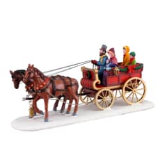 Lemax Christmas Village Carriage Cheer - 13562