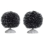 Lemax - Round Bristle Tree - Set Of 2 - Small
