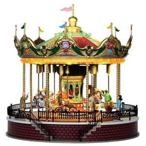 Lemax Christmas Village Sunshine Carousel - 14325