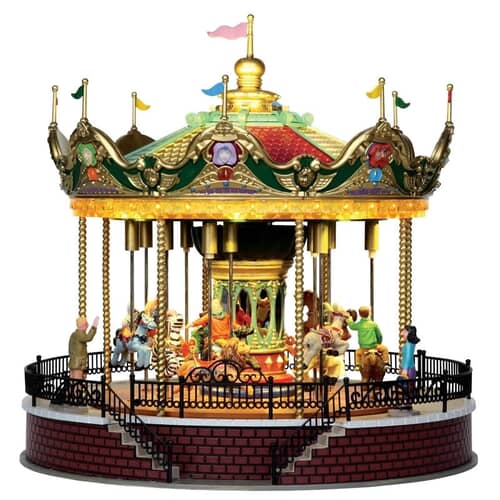 Lemax Christmas Village Sunshine Carousel - 14325