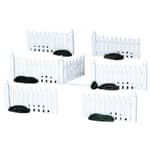 Lemax Lemax Christmas Village Plastic Picket Fence Set Of 7 - 14388