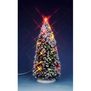 Lemax Christmas Village Lighted Christmas Tree - Large - 14390