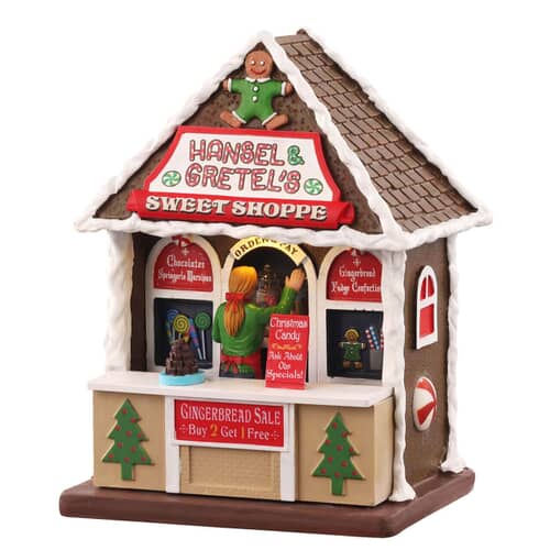 Lemax Christmas Village Hansel and Gretels Sweet Shoppe - 14904