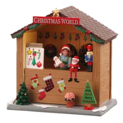 Lemax Christmas Village Christmas World Booth - 14907