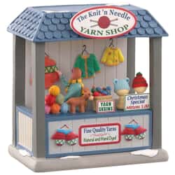Lemax Christmas Village The Knit N Needle Yarn Shop - 14910