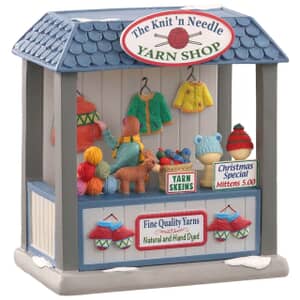 Lemax Christmas Village The Knit N Needle Yarn Shop - 14910