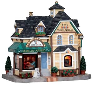 Lemax Christmas Village Sues Beads and Baubles - 15214