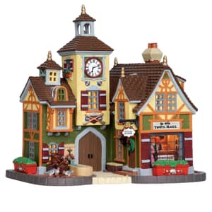 Lemax Christmas Village Ye Olde Town Hall - 15218
