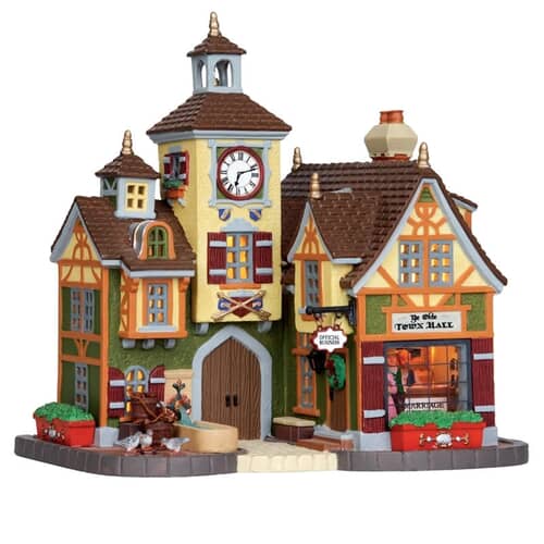 Lemax Christmas Village Ye Olde Town Hall - 15218